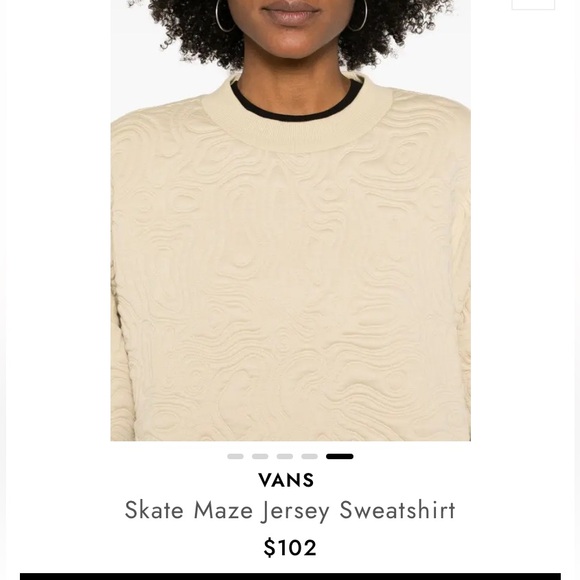 VANS Skate Maze oversized Jersey Sweatshirt - Picture 11 of 12
